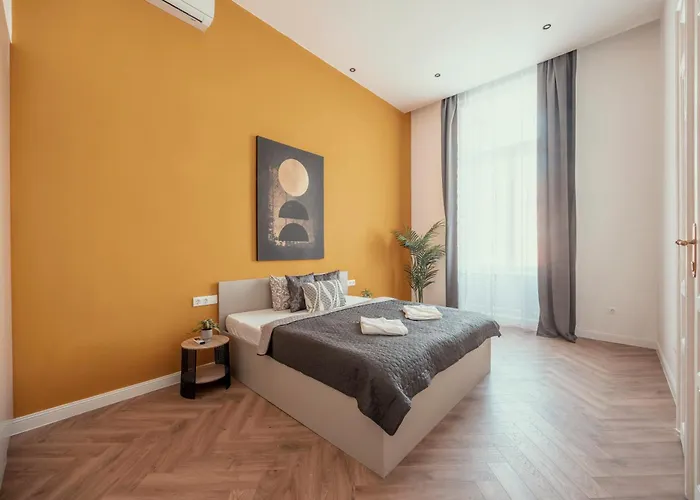 Apartmán Exclusive 3bedrm Stylish By Prestige Homes Budapešť
